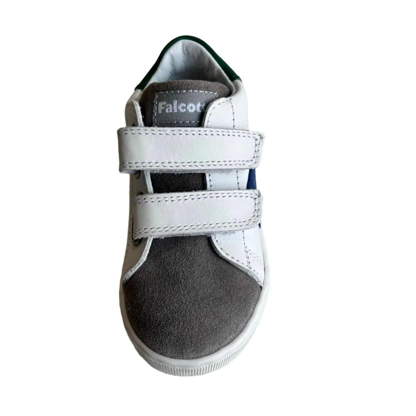 Falcotto Boy's Dark Grey, Blue "Play" Sasha VL Trainers