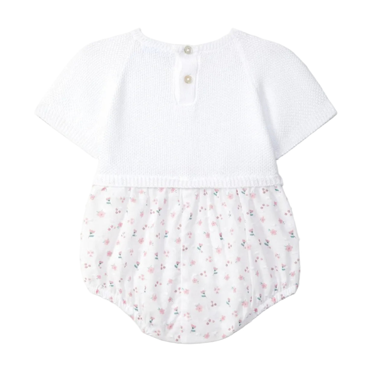 Laranjinha Bbay Girl's Pink Printed Fabric Shortie