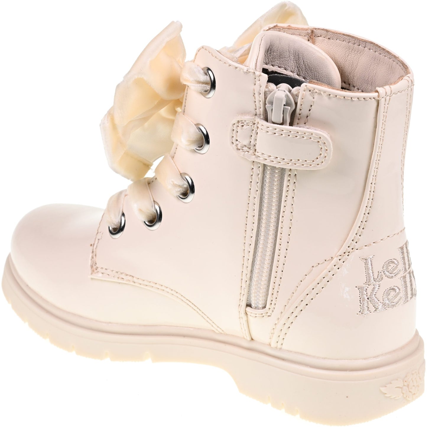 Lelli Kelly Girl's Cream Fior Di Ficocco Boots