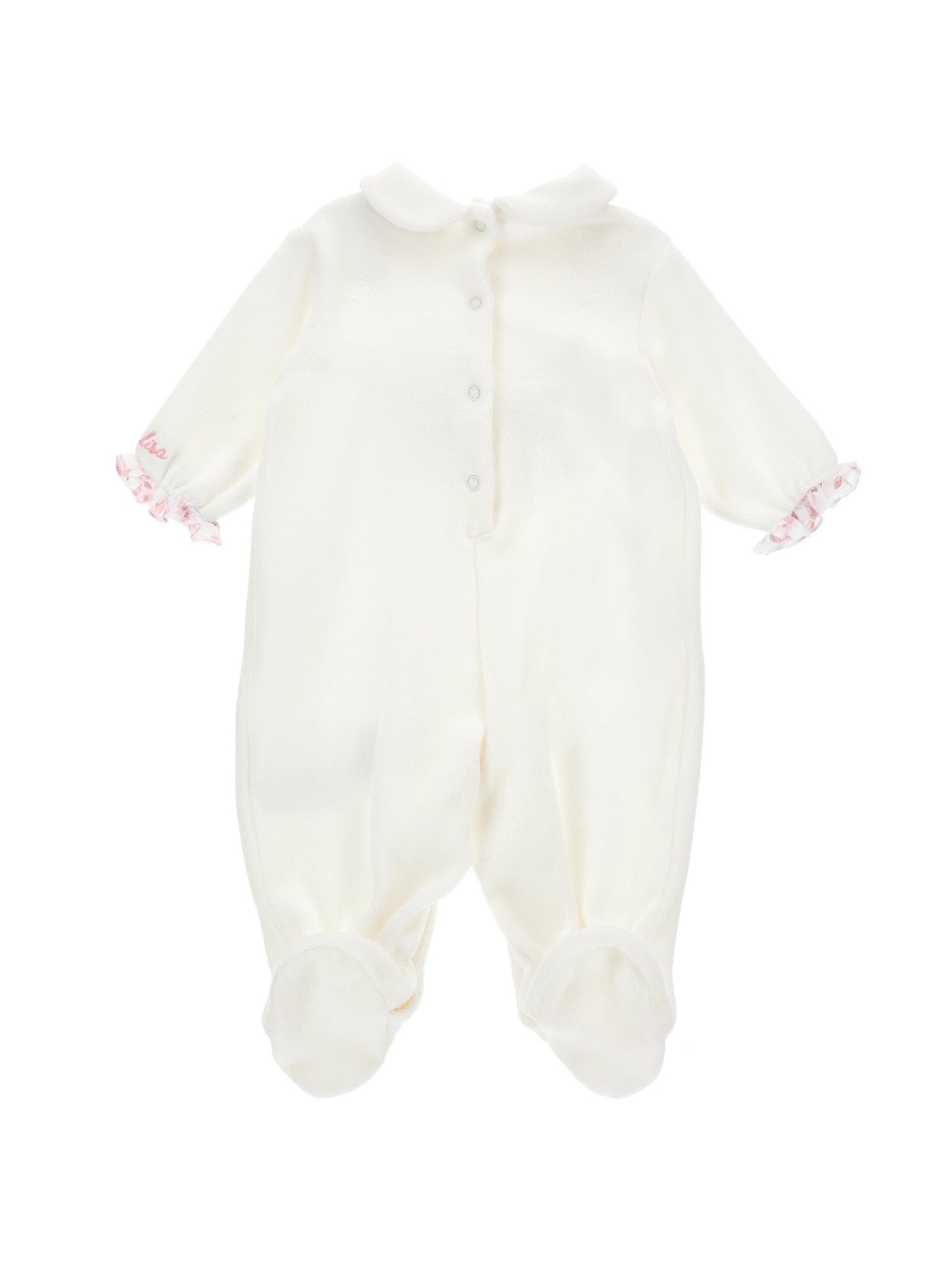 Monnalisa Baby Girl's Panna All In One