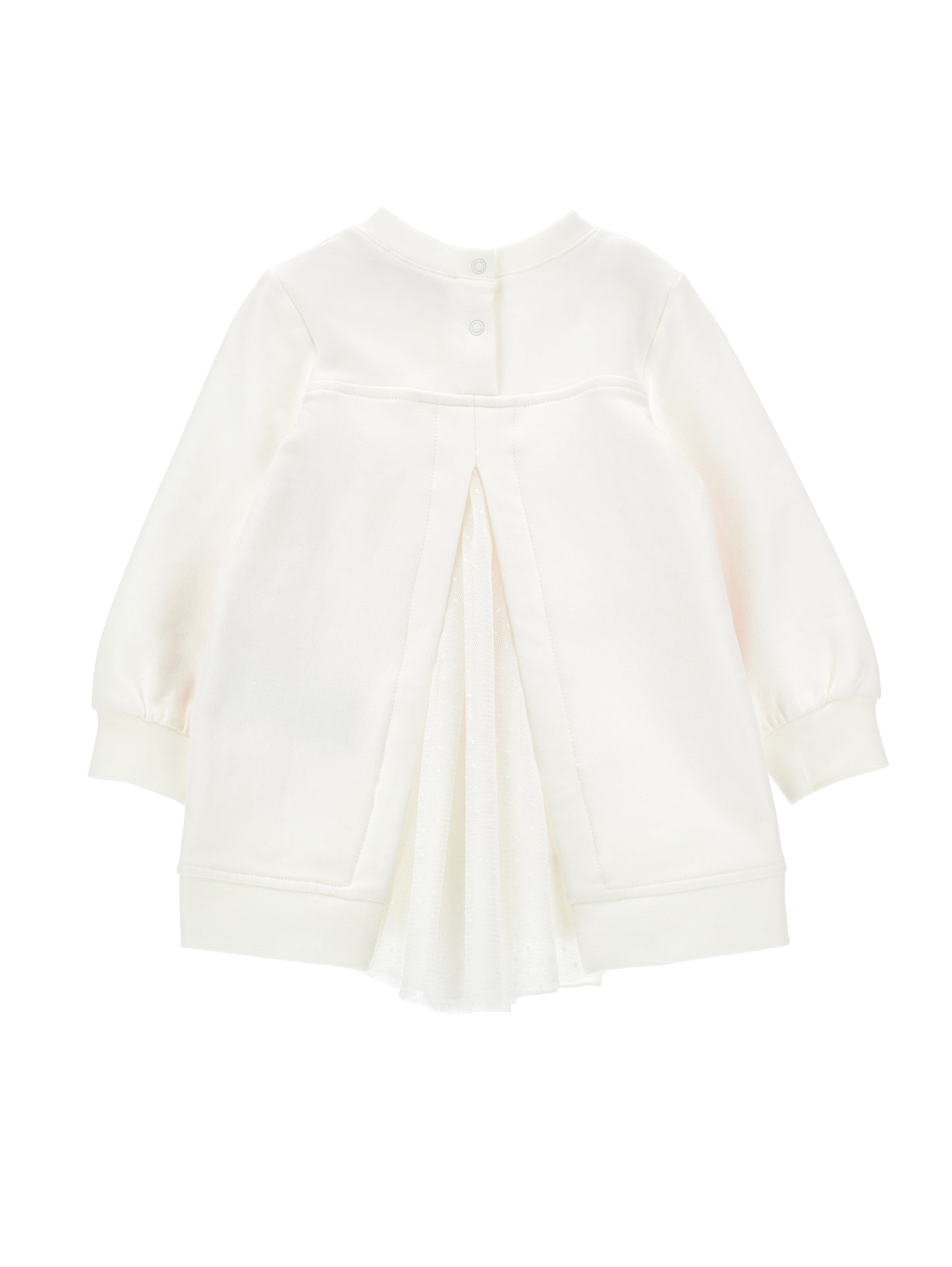 Monnalisa Baby Girl's Panna & Pink Fairy Tale Dress