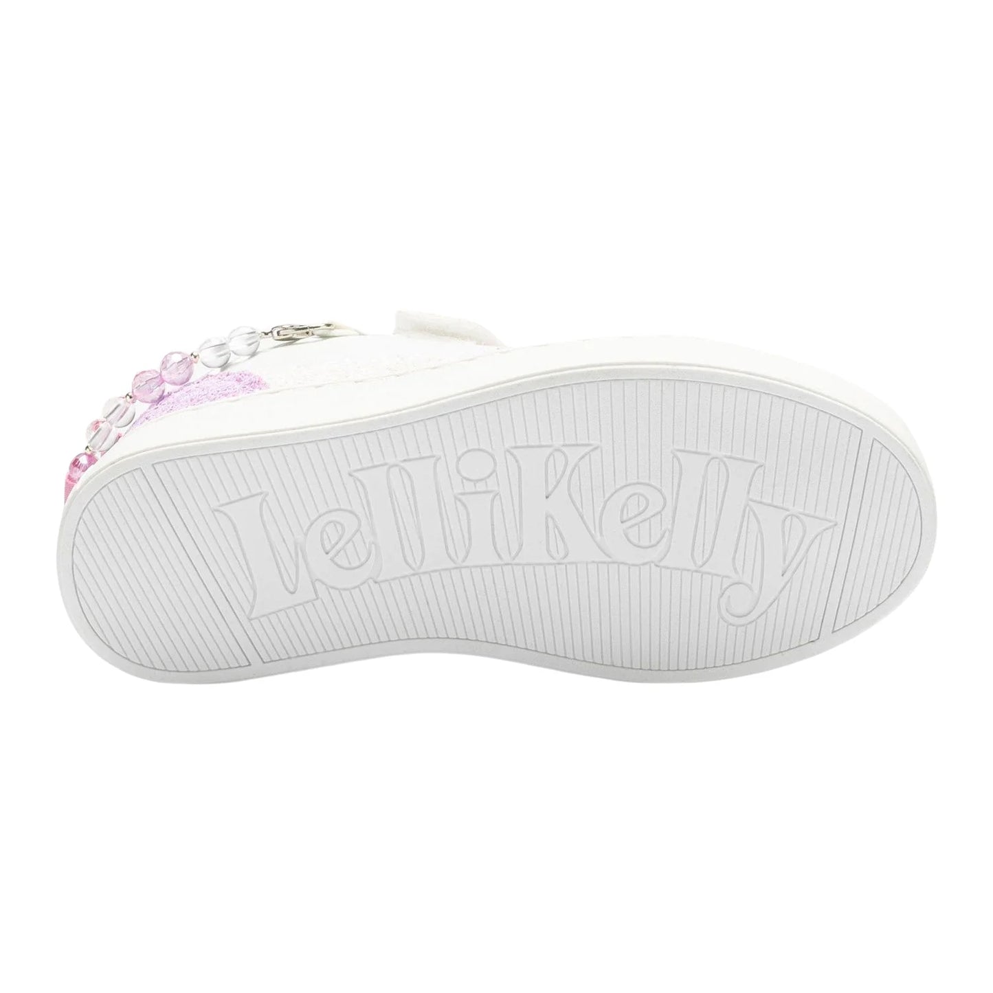 Lelli Kelly Girl's Gioiello White & Pink Trainers