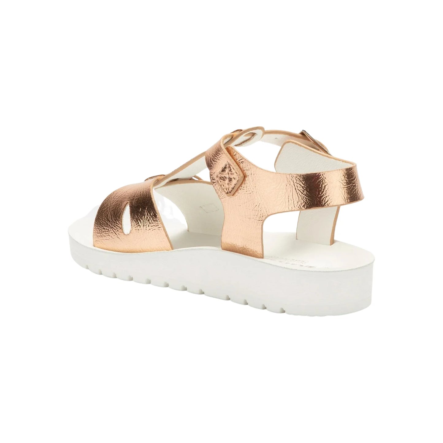 Lelli Kelly Girl's Gold Agata Metallic Buckle Sandals