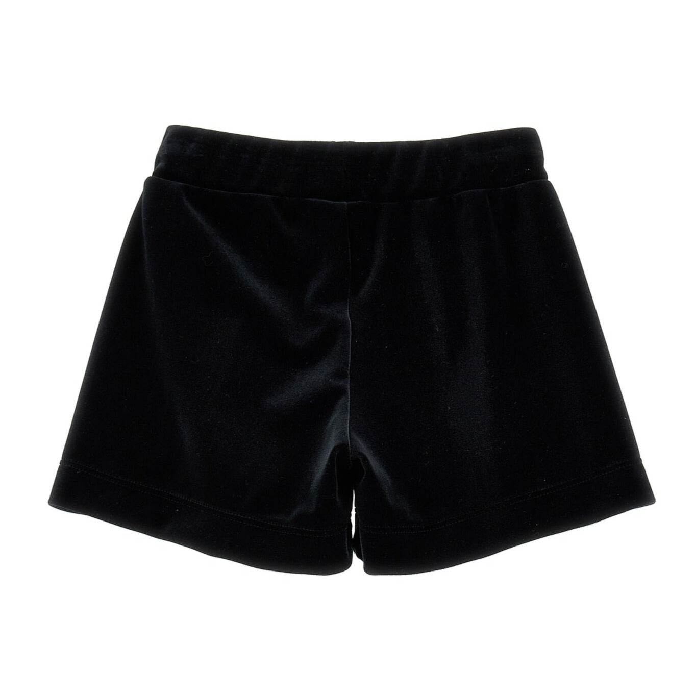 Monnalisa Girl's Black Chenille Shorts