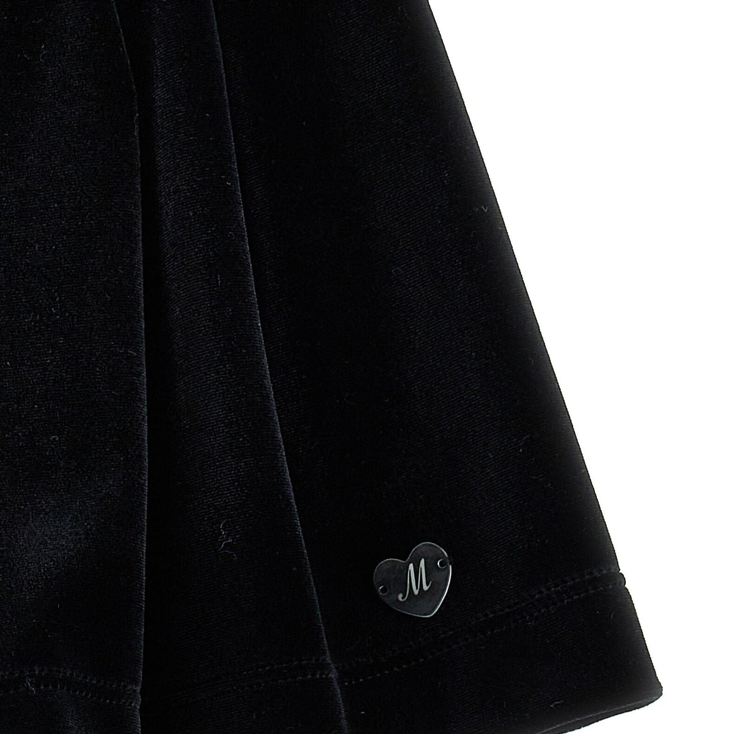 Monnalisa Girl's Black Chenille Shorts