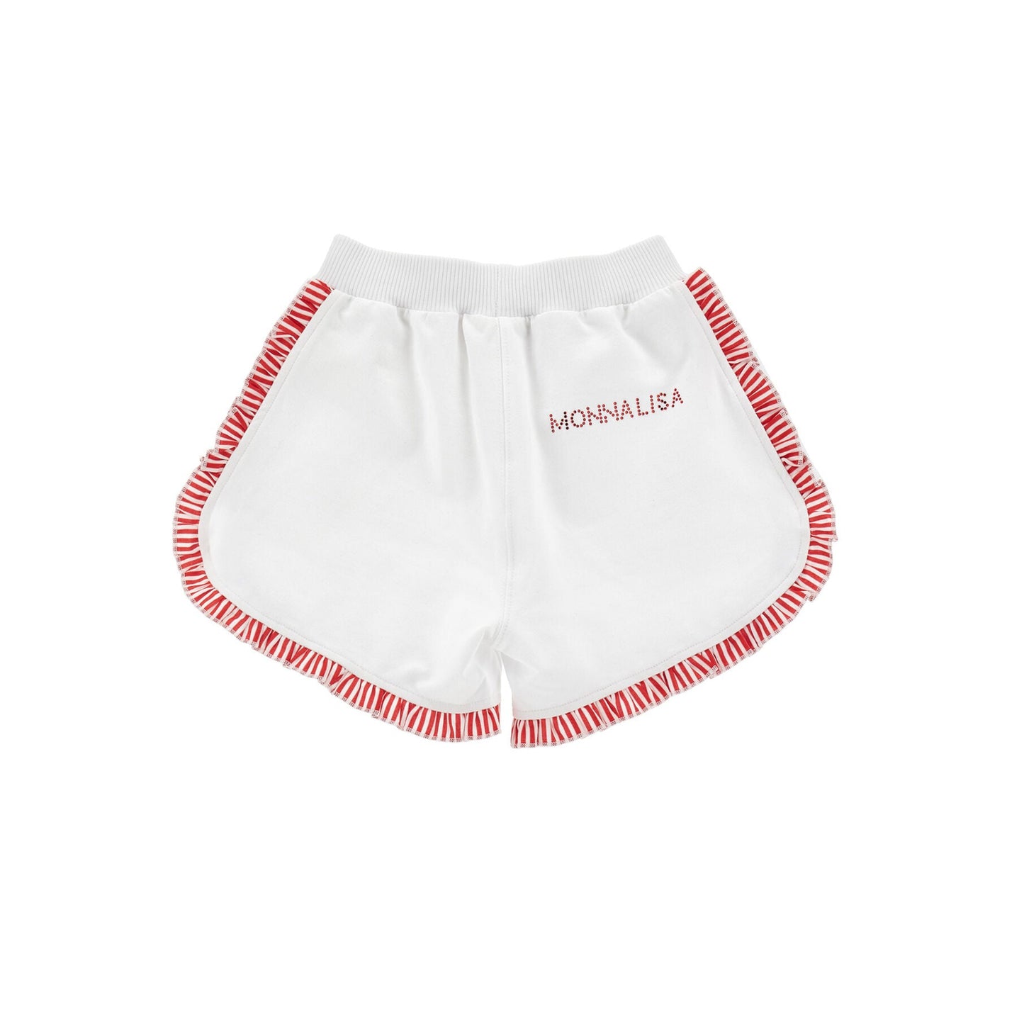 Monnalisa Girl's White Ruffled Shorts