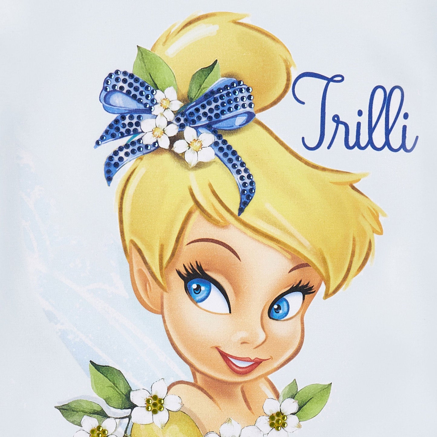 Monnalisa Girl's Tinkerbell White T-Shirt