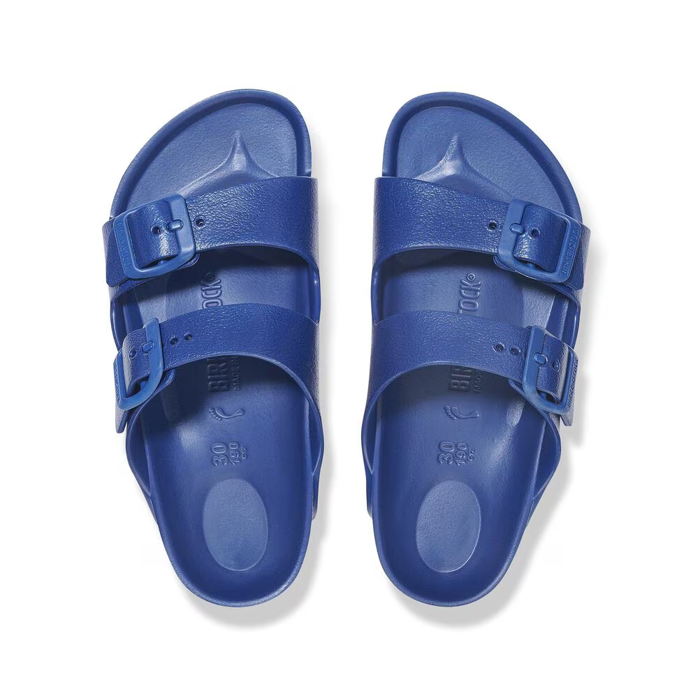 Birkenstock Kid's Unisex Navy Arizona EVA Sandals