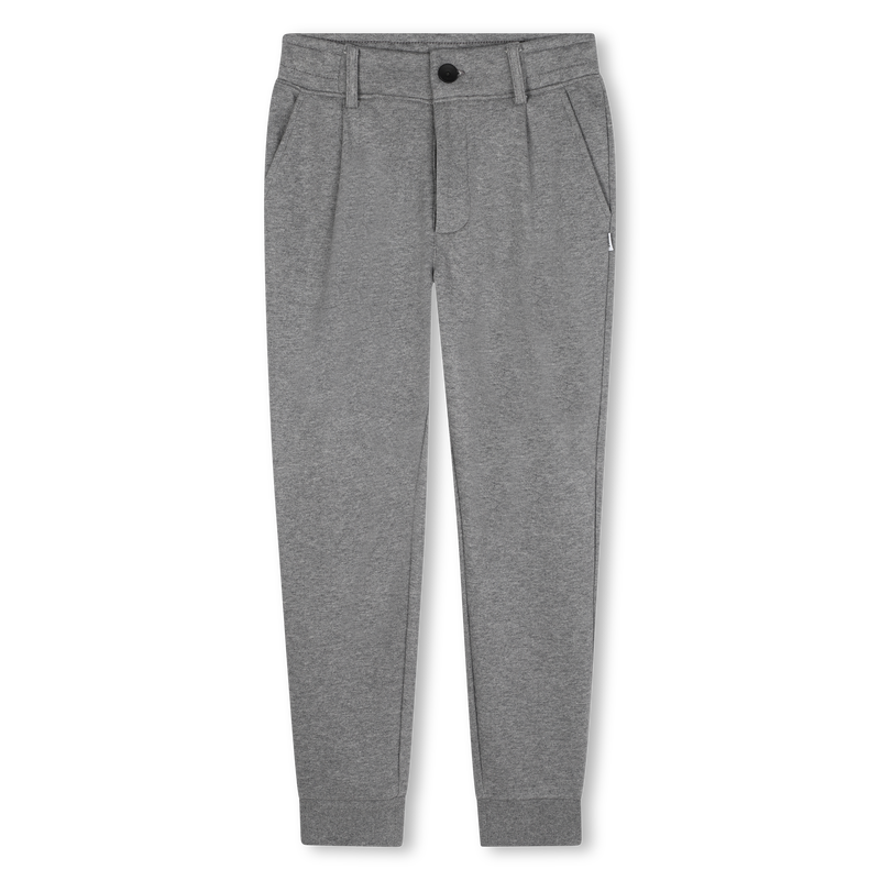 Hugo Boss Boy's Heather Grey Joggers
