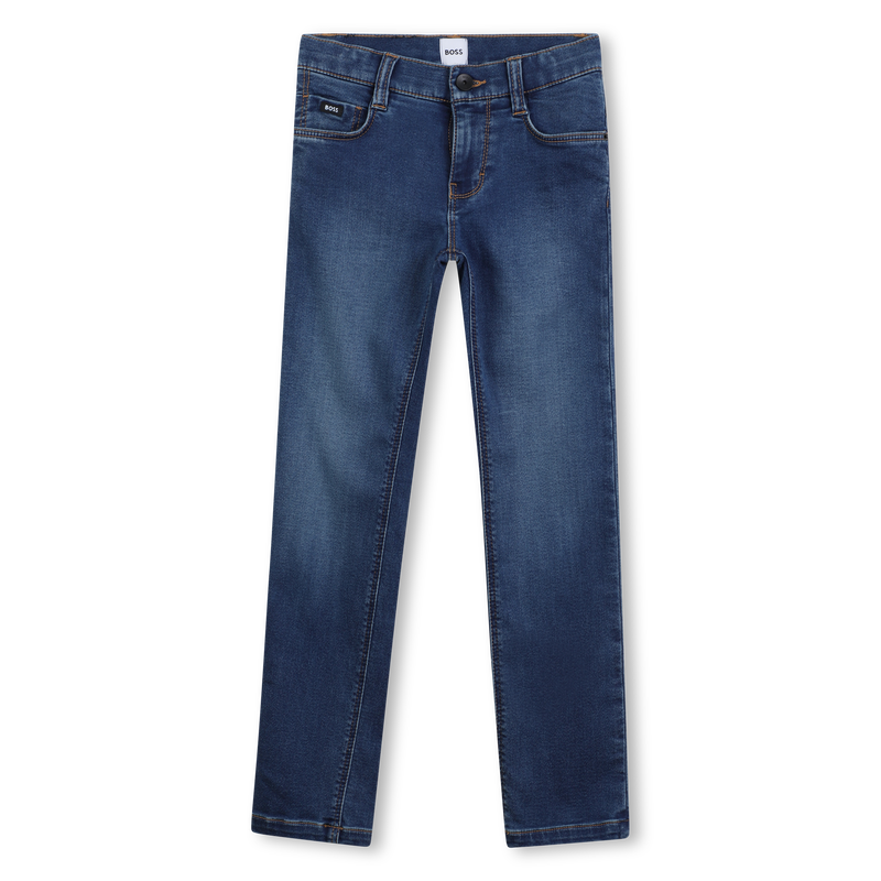 Hugo Boss Boy's Stone Pulverisation 5-Pocket Denim Pants