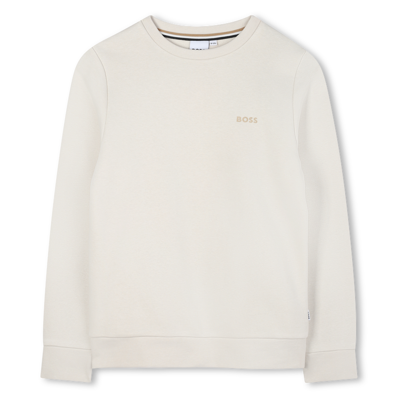 Hugo Boss Boy's Sand Round Neck Sweathsirt