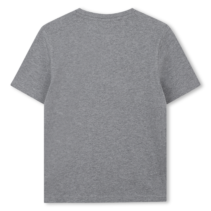 Hugo Boss Boy's Heather Grey Short-Sleeved T-Shirt