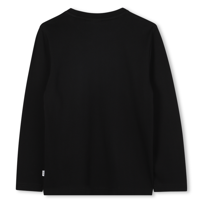 Hugo Boss Boy's Black Long Sleeve T-Shirt