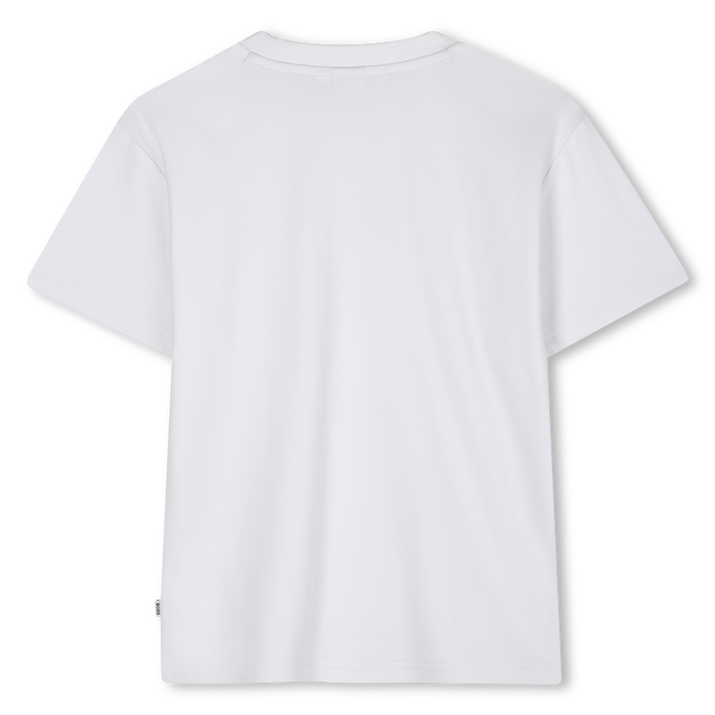 Hugo Boss Boy's White Short-Sleeved T-Shirt