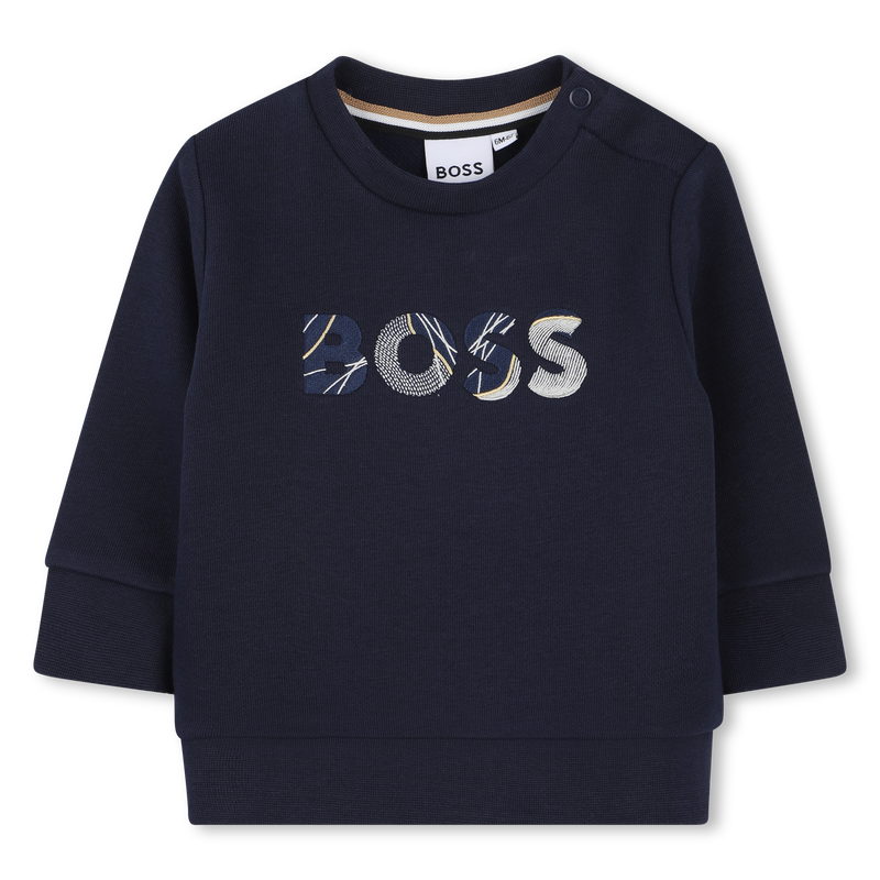 Hugo Boss Baby Boy's Navy Round neck Sweatshirt
