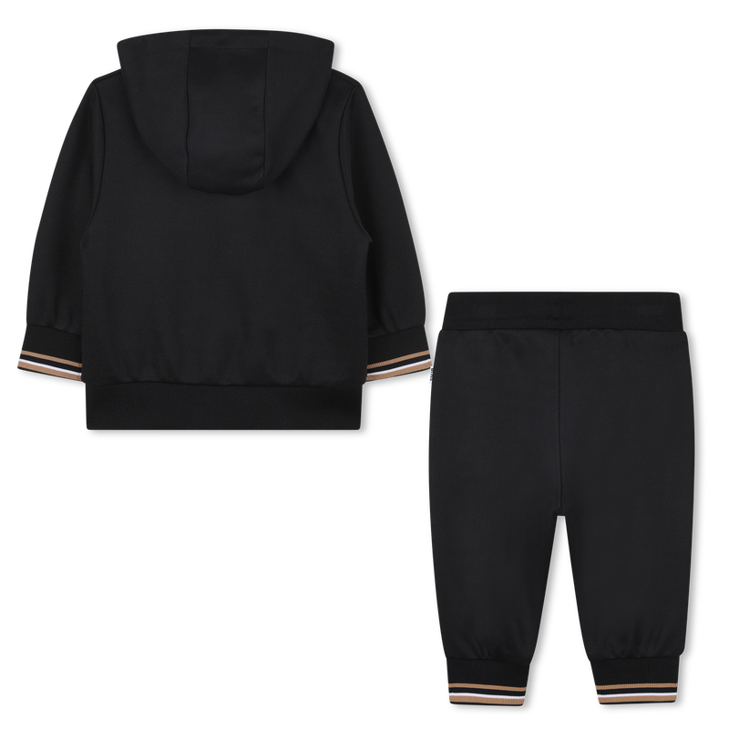 Hugo Boss Baby Boy's Black Hoodie & Pants Set
