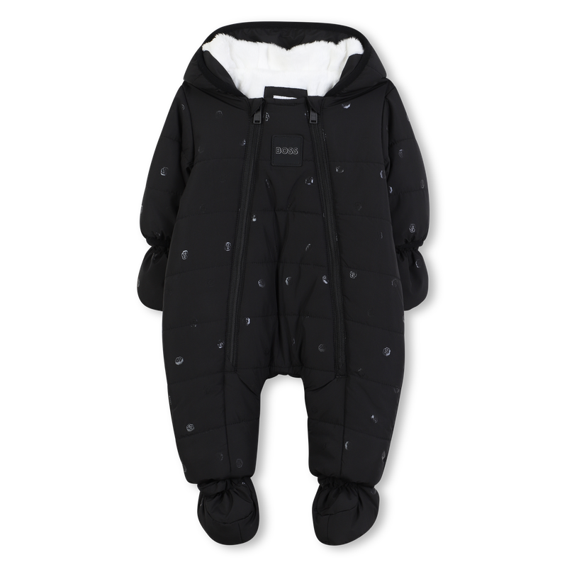 Hugo Boss Baby Boy's Black Pilot Suit