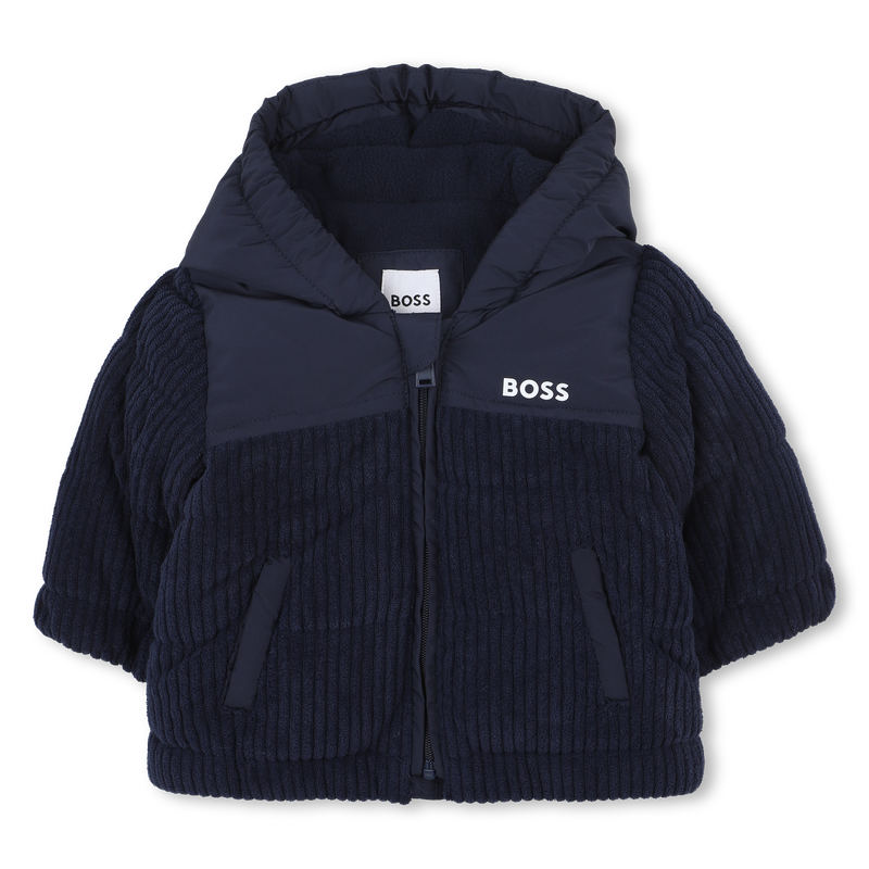 Hugo Boss Baby Boy's Navy Hooded Down Puffer Jacket