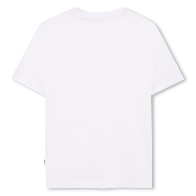 Hugo Boss Boy's Set of Two Pale Blue & White T-Shirts