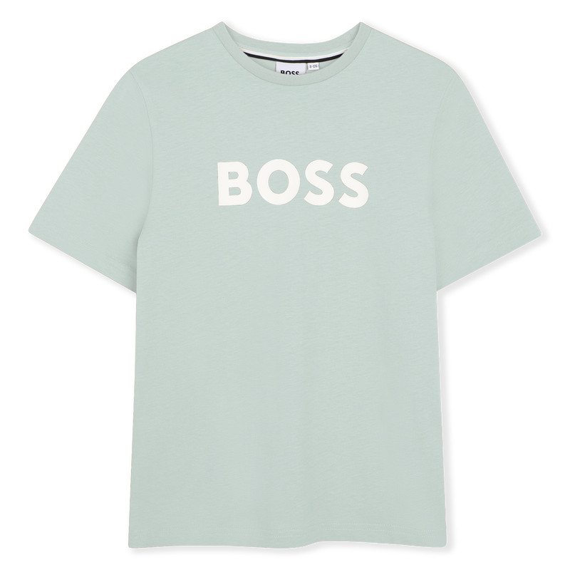 Hugo Boss Boy's Sprout Green Logo T-Shirt