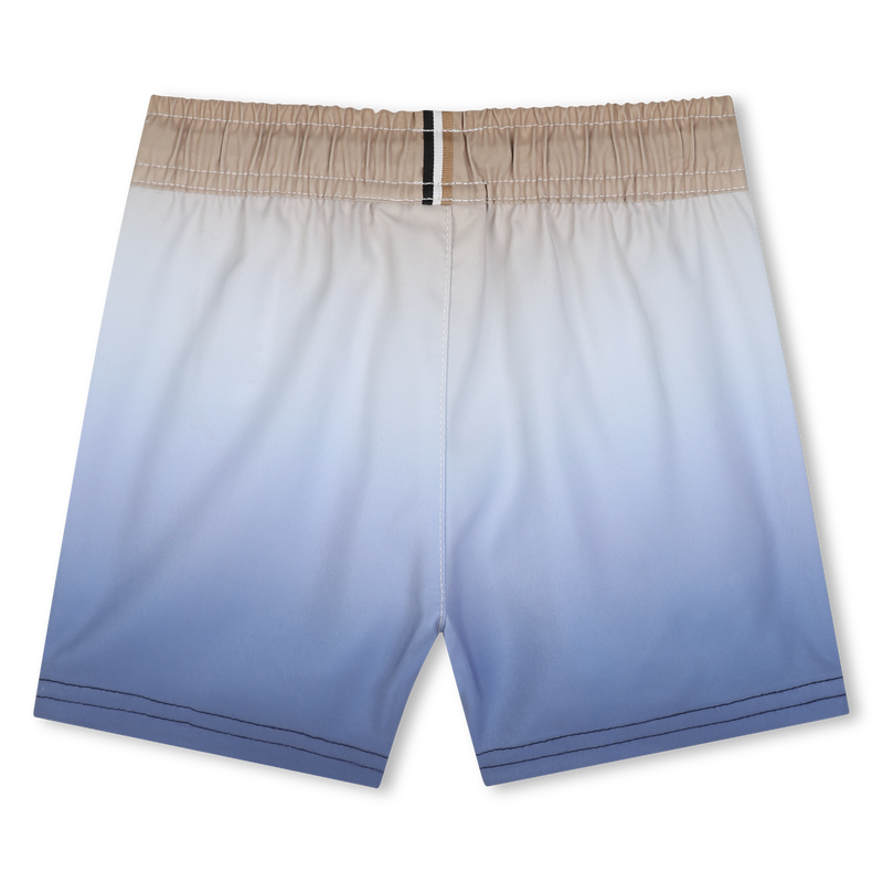 Hugo Boss Baby Boy's Pale Blue Gradient Swim Shorts