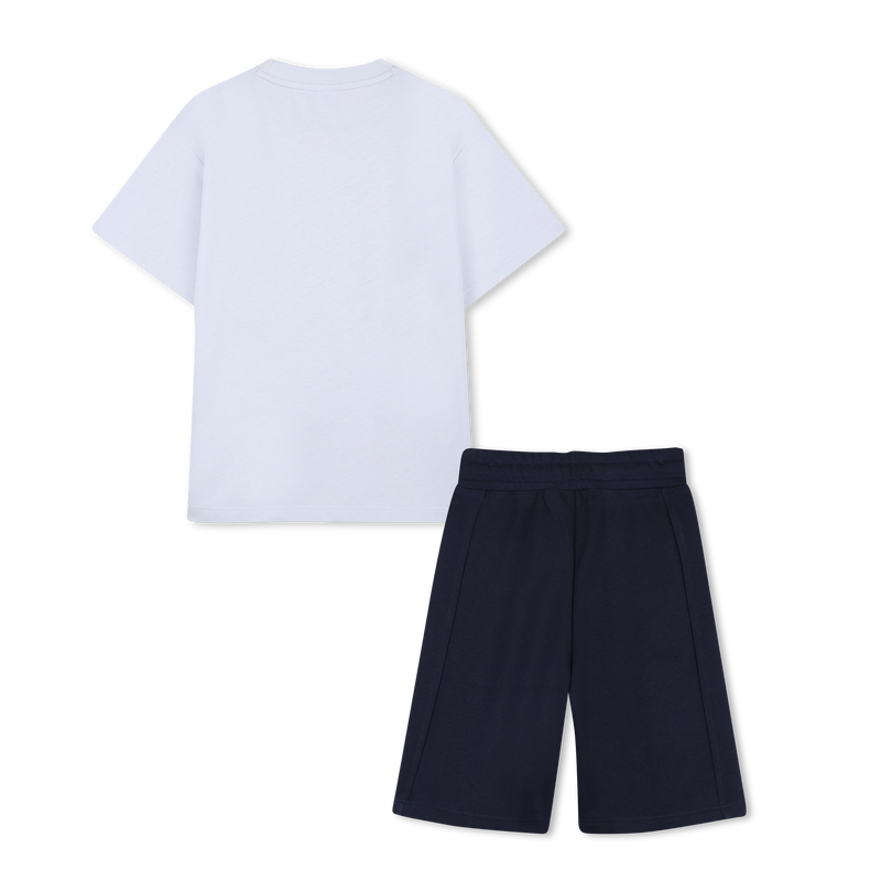 Hugo Boss Boy's Pale Blue T-Shirt Set