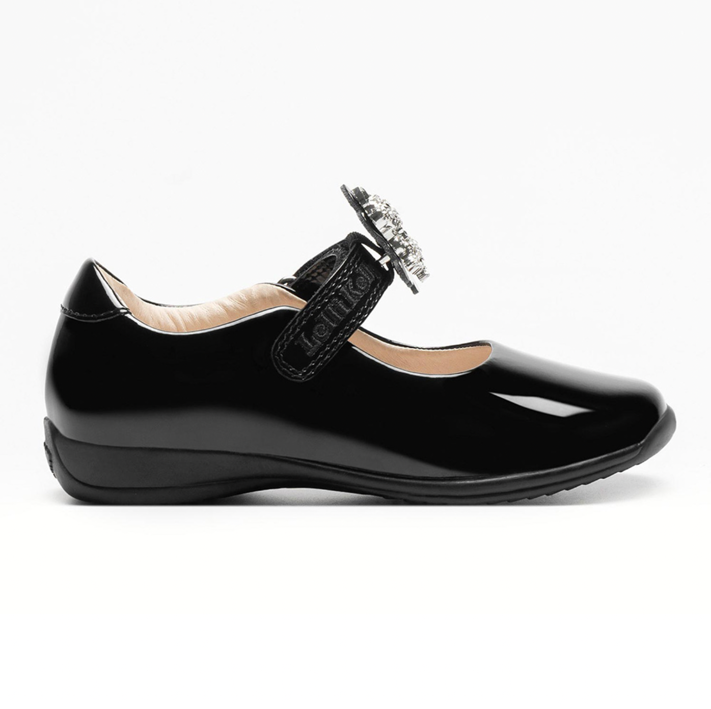 Lelli Kelly Girl's Black Patent Sadie Leather School Shoes