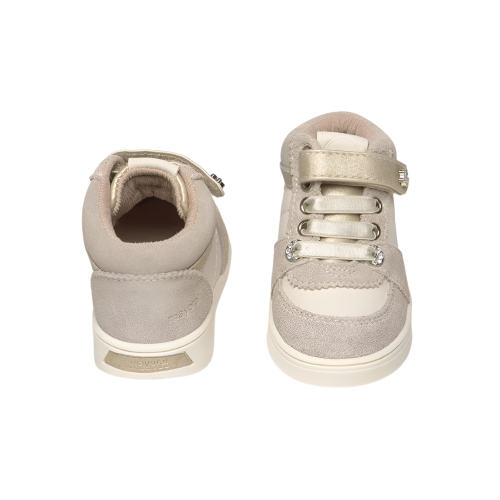 Mayoral Baby Girl's Beige Combined Trainers