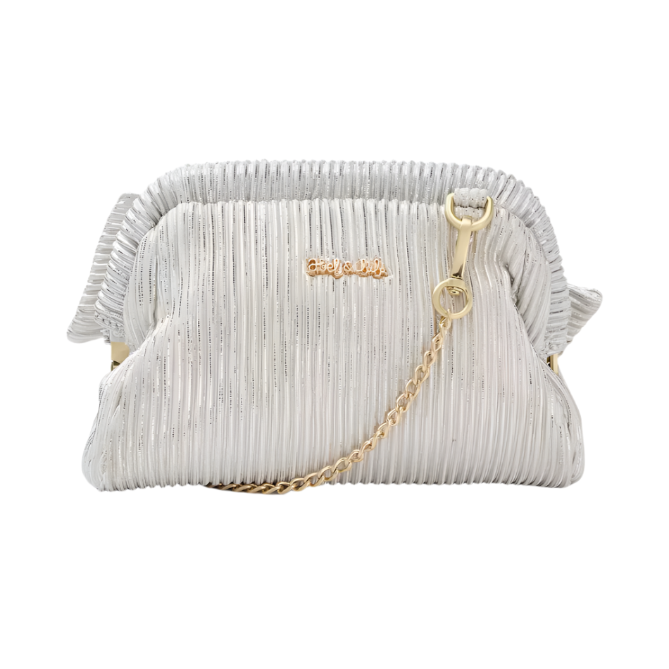 Abel&Lula Girl's Golden Bow Handbag