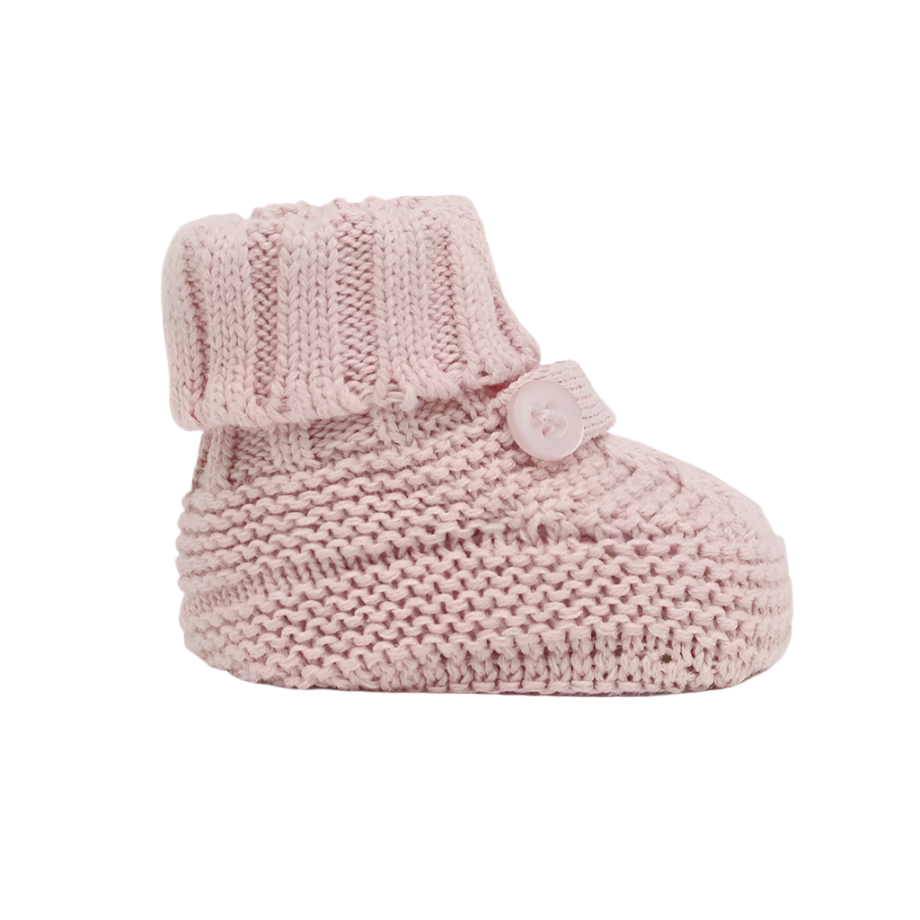 Mayoral Newborn Rose Tricot Knitted Booties