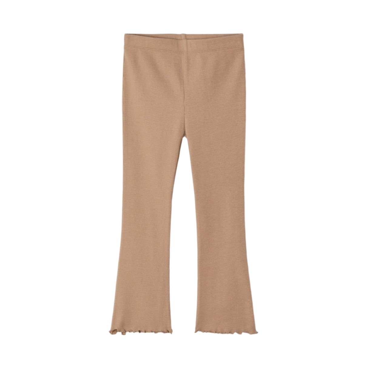 Mayoral Girl's Cinnamon Ribbed Flared Leggings