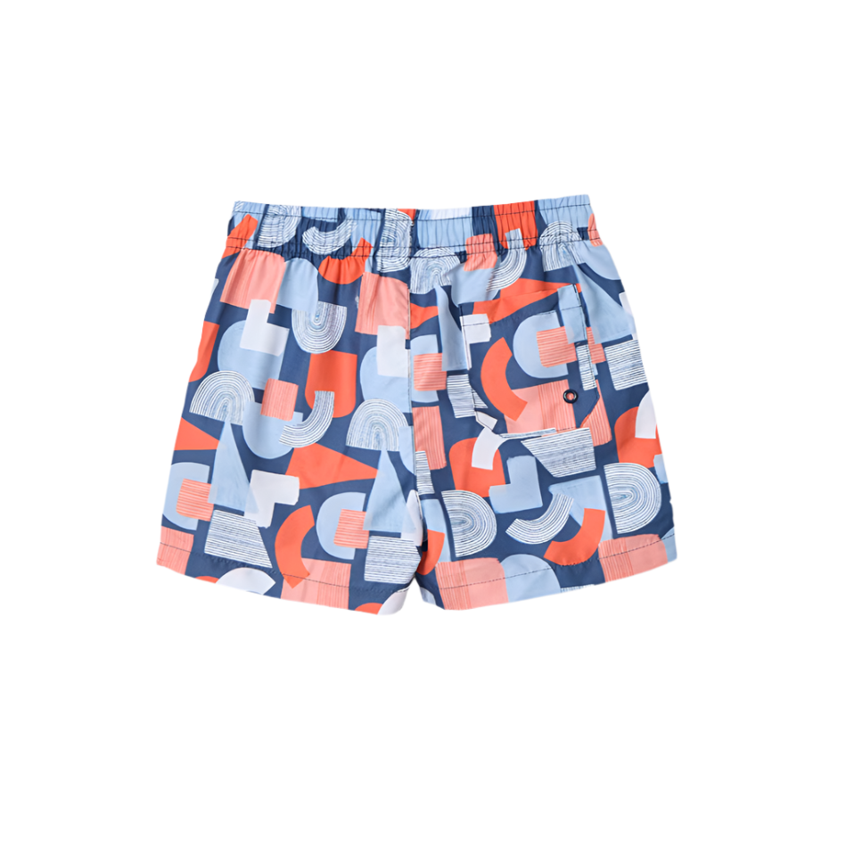 Mayoral Boy's Midnight Blue Print Swimming Shorts