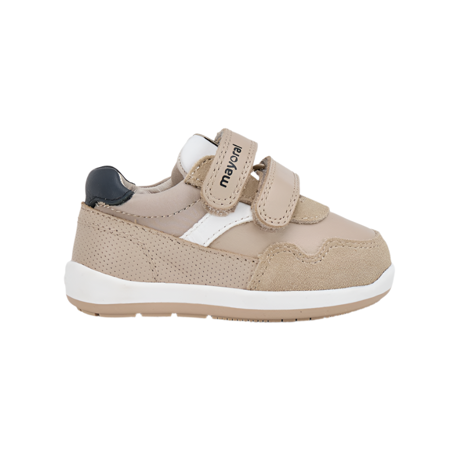 Mayoral Baby Boy's Sand City Leather Trainers