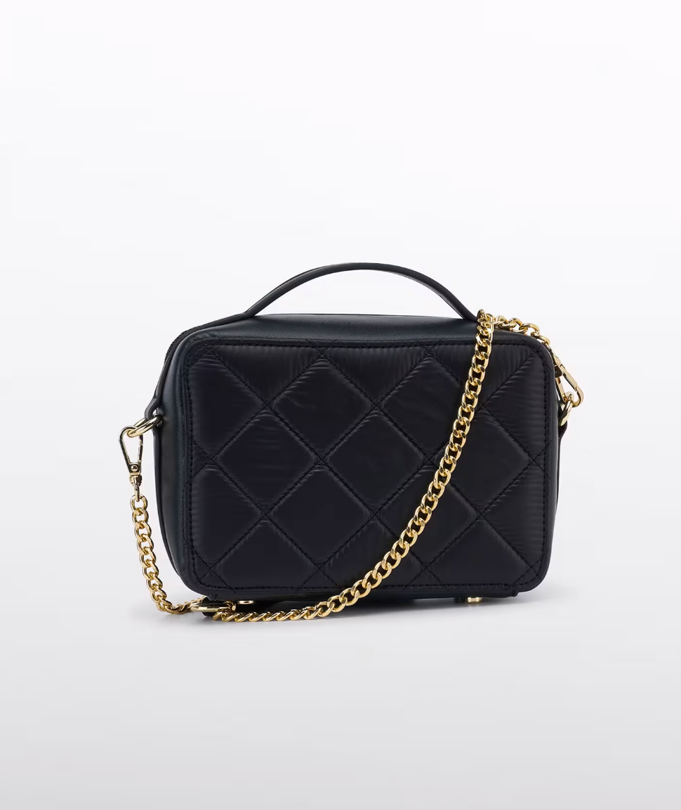 Abel&Lula Girl's Black Quilted Bag