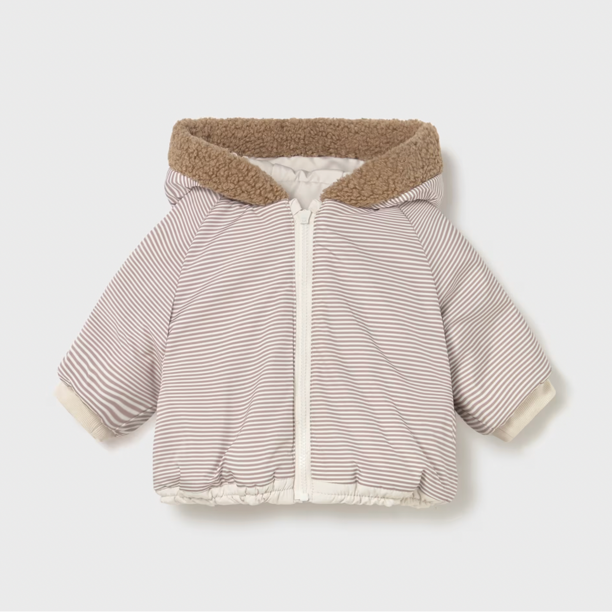 Mayoral Baby Boy's Beige Reversible Coat