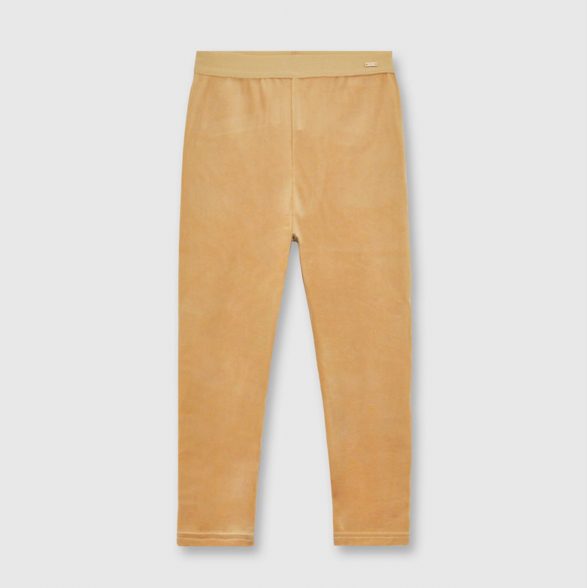 Mayoral Girl's Toffee Velvet Leggings