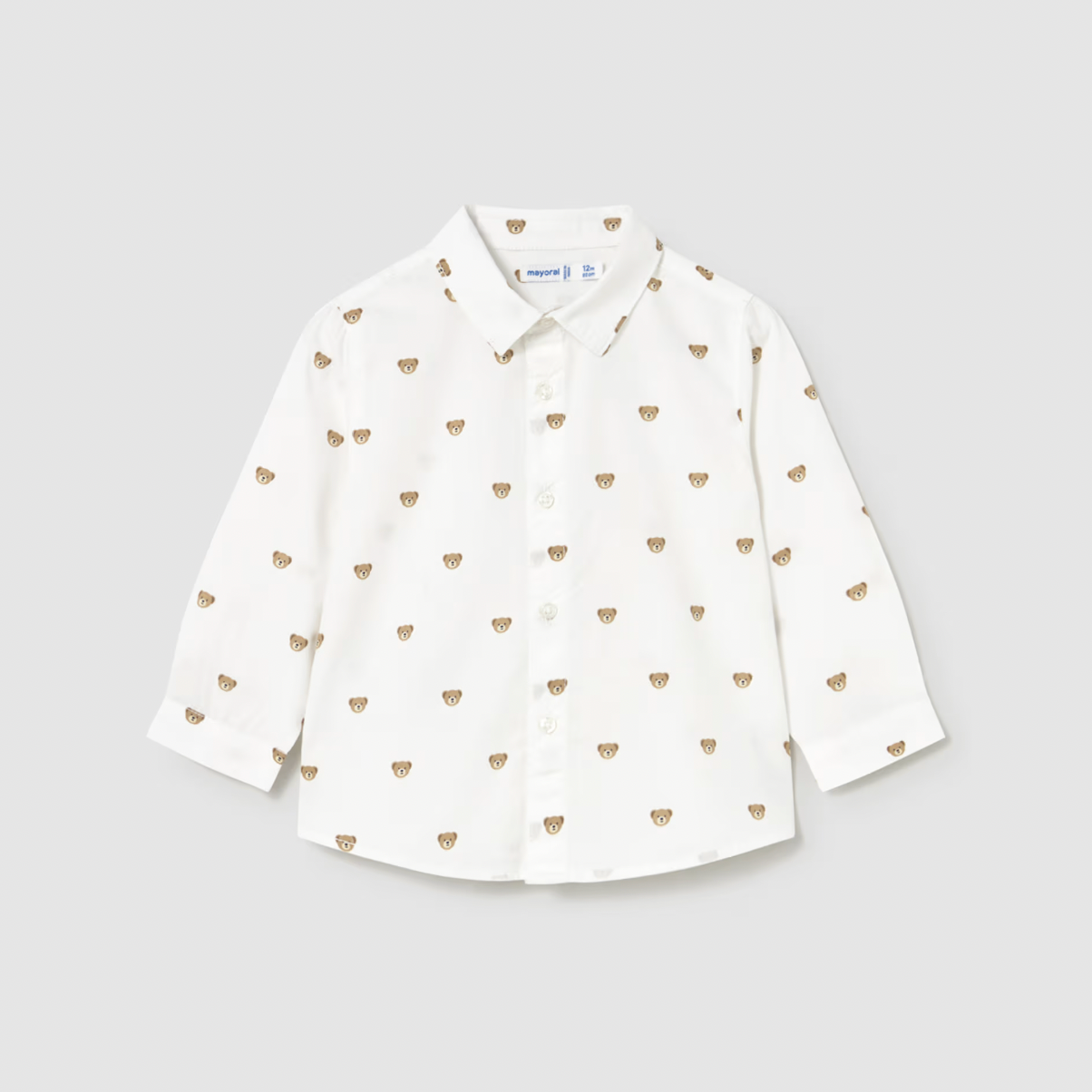 Mayoral Baby Boy's Bear Pattern Shirt