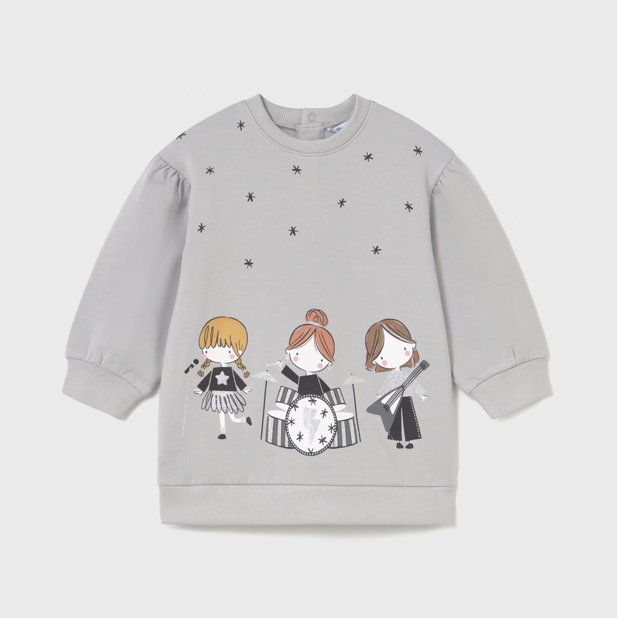 Mayoral Baby Girl's Pearl Fleece Graphic Dress