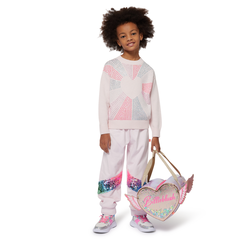Billie Blush Girl's Pink Jogging Bottoms