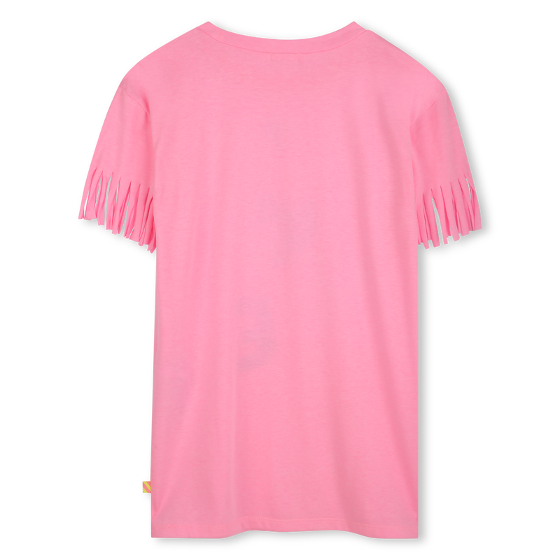 Billie Blush Girl's Pink Short-Sleeved Sequin Dress
