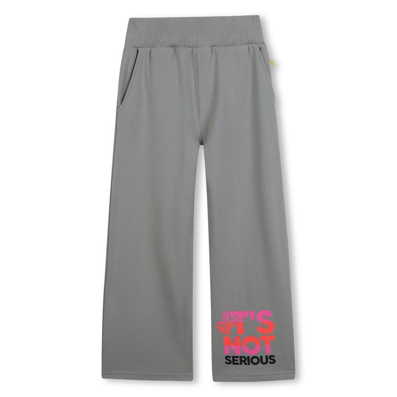 Billie Blush Girl's Pale Dove Fleece Joggers