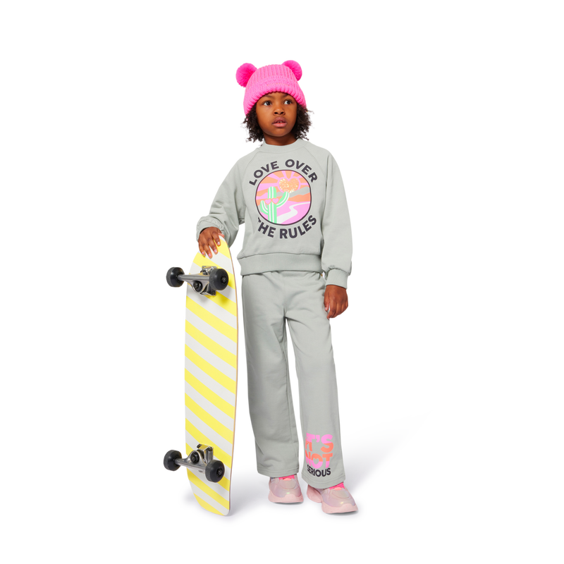 Billie Blush Pale Dove Fleece Sweatshirt