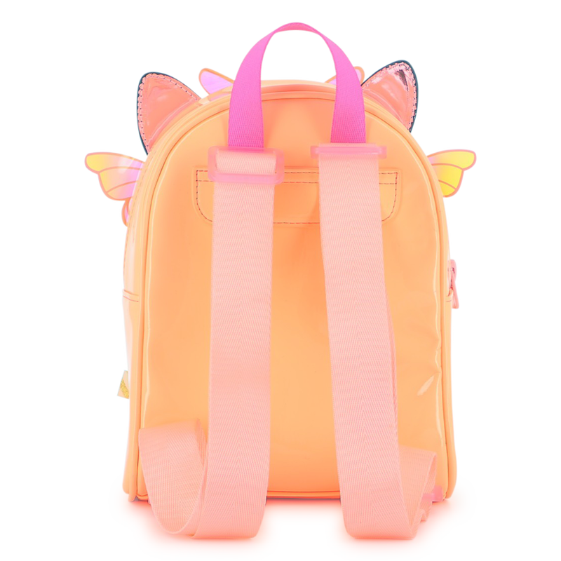Billie Blush Girl's Peach Cat Rucksack