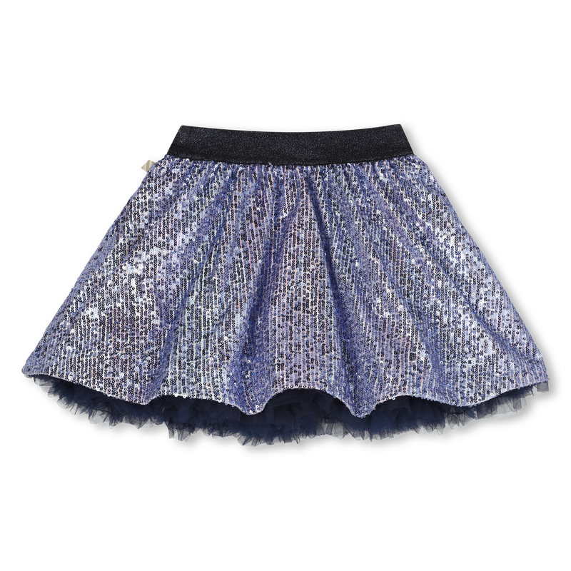 Billie Blush Girl's Multi Embellished Sequin Lined Skirt