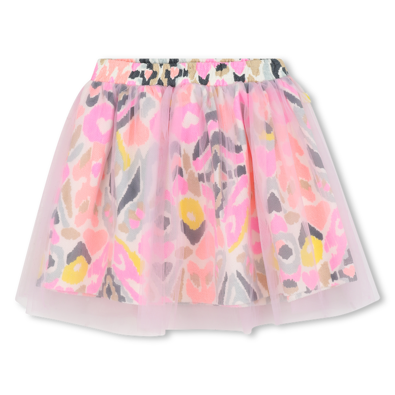 Billie Blush Girl's Pink Lined Tulle Skirt