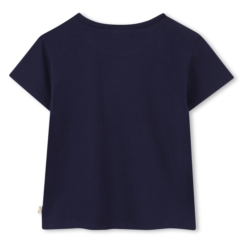 Billie Blush Girl's Navy Short-Sleeved T-Shirt