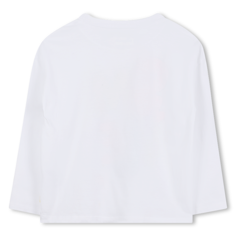 Billie Blush Girl's White Long Sleeved T-Shirt