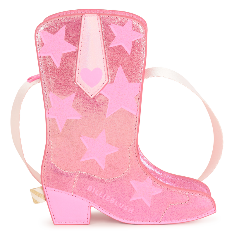 Billie Blush Girl's Pink Cowboy Boot Handbag