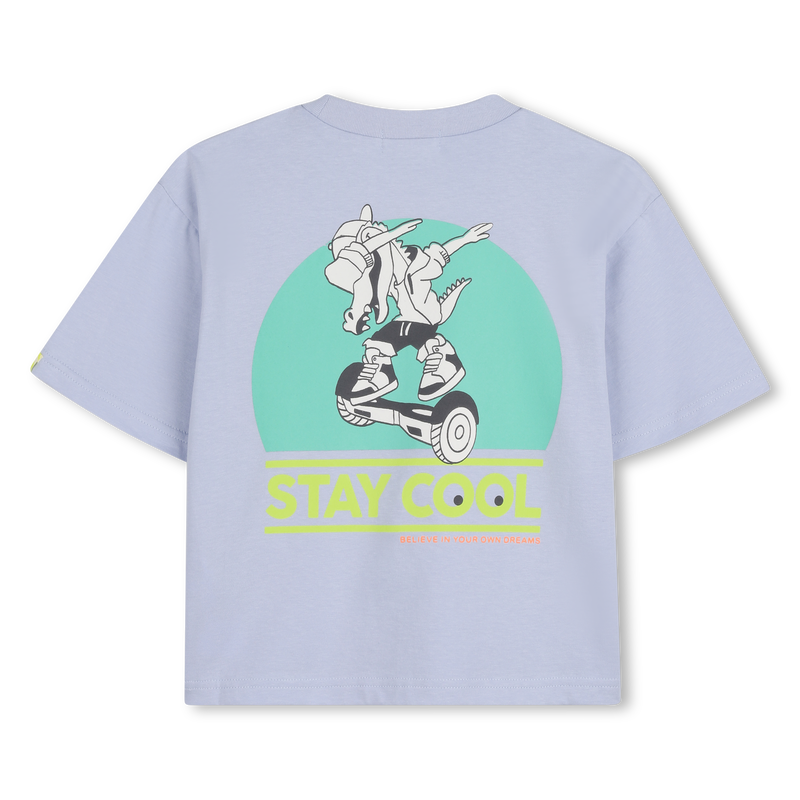 Billie Blush Boy's Fjord Blue Graphic T-Shirt