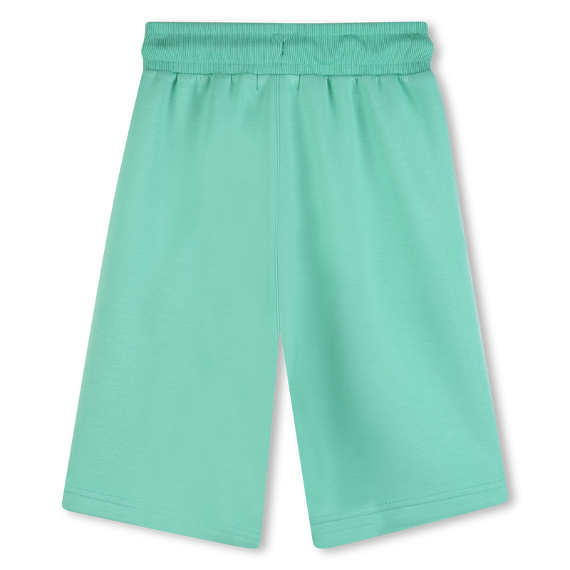Billie Blush Boy's Discord Green Fleece Bermuda Shorts